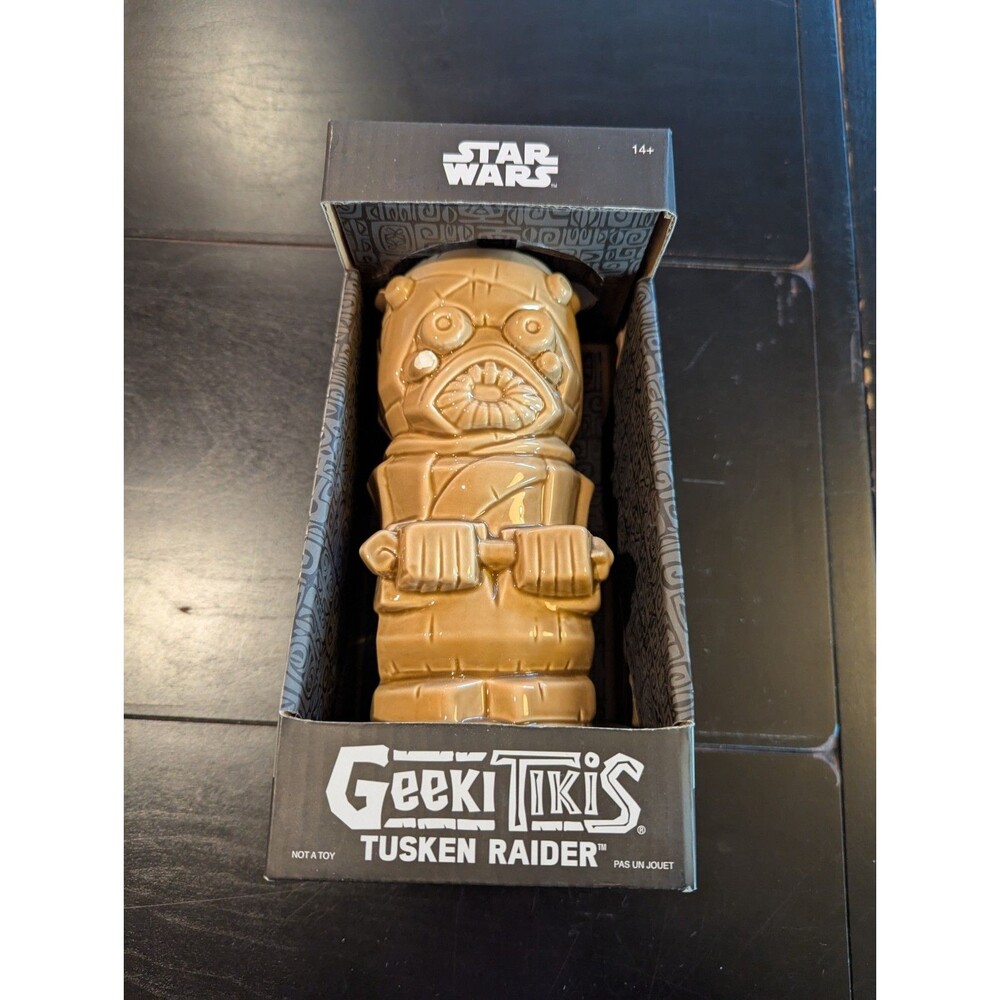 New Star Wars Geeki Tiki Tusken Raider Ceramic Cocktail Mug *New, damaged*